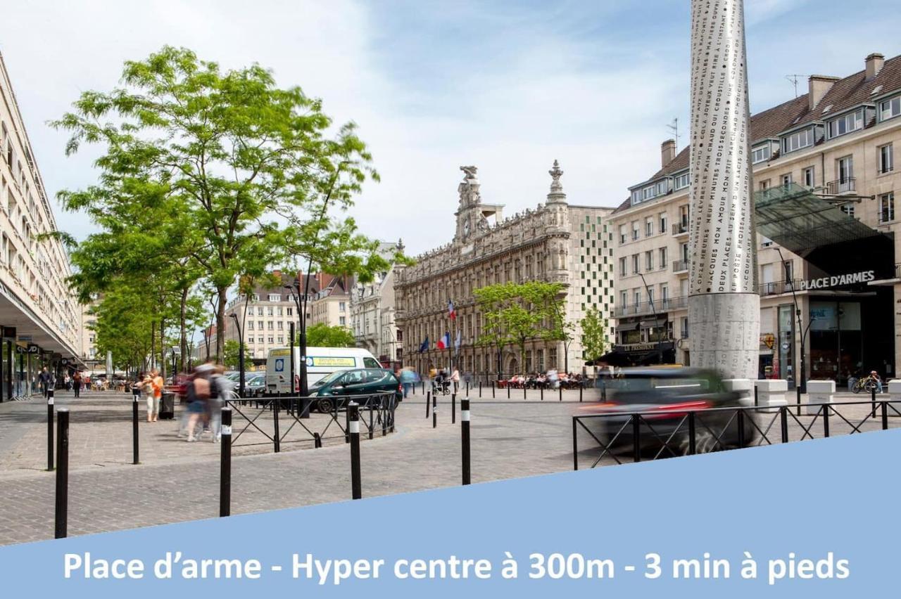 Design Appart - Hyper Centre - Tram - Free Wifi - Lerelaisdodile21 Valenciennes Eksteriør billede